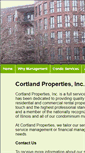 Mobile Screenshot of cortlandproperties.com